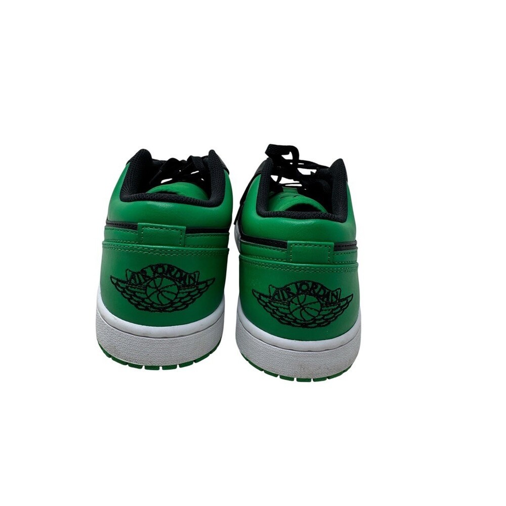 Nike Air Jordan 1 Low Men's Size 11 Lucky Green  Black/Green 553558-065 sneakers - Picture 8 of 14